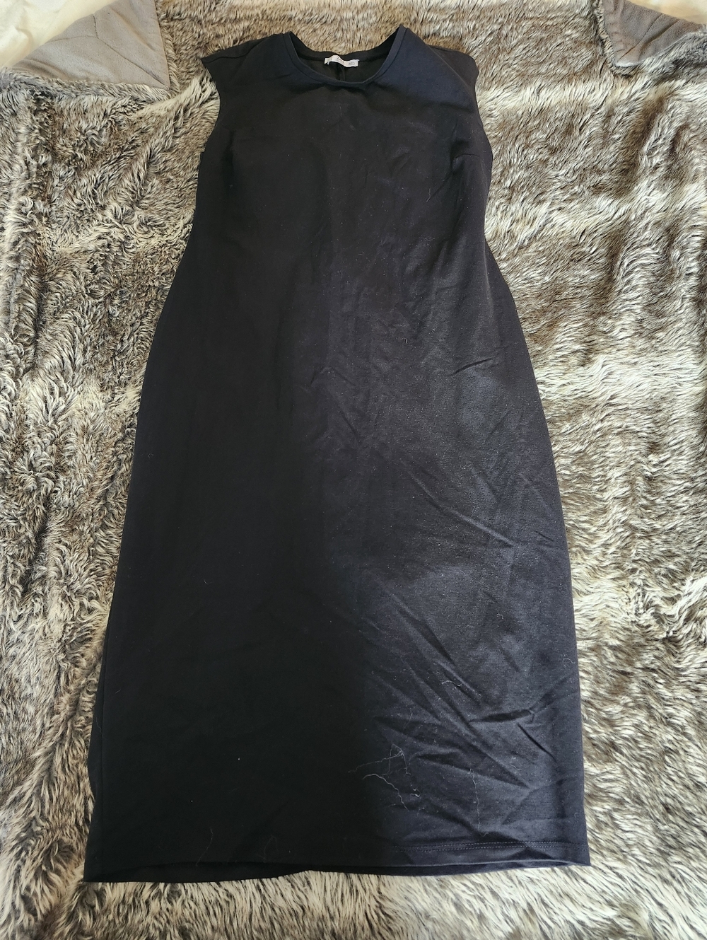Zara Women's Stretchy Sleeveless Dress- Xl